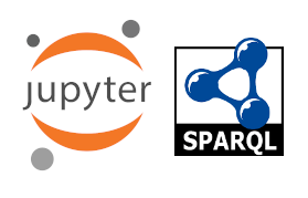 Jupyter and SPARQL logos