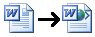 [Word and Word XML icons]